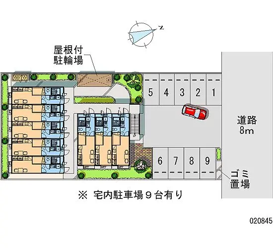 小牧市小牧原２丁目 月極駐車場